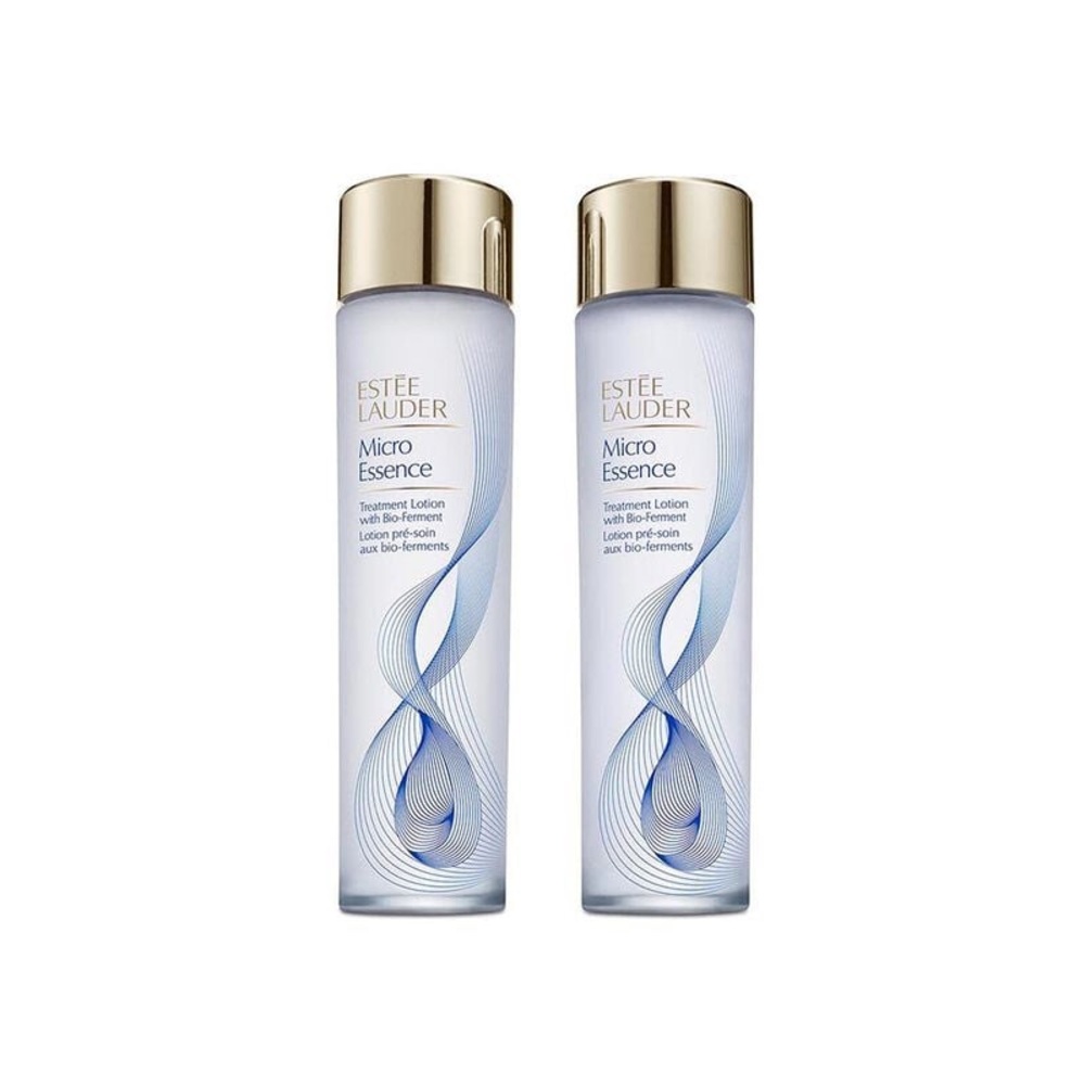 NIB 2x ESTEE LAUDER Micro Essence Treatment Lotion with Bio-Ferment Duo Set